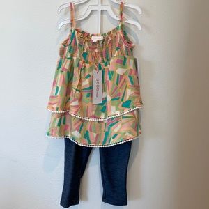 BCBGirls tank and legging set - 24 months